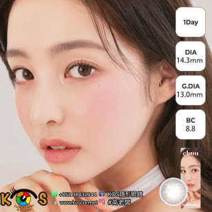 CHUU LENS 1 Day Cloud Pudding Mousee Brown 클라우드푸딩 원데이 무스브라운 